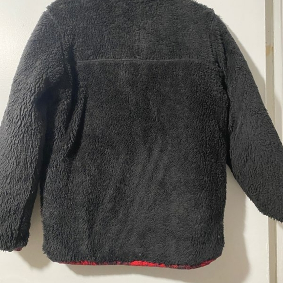 Boys North Face reversable jacket.interior fleece including sleeves.size xl - Picture 4 of 5